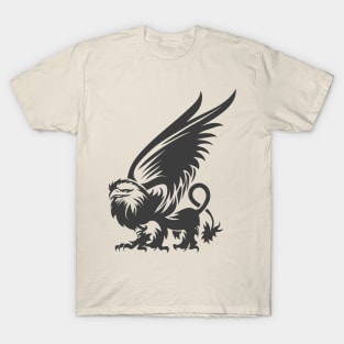 Griffin Engraving Emblem T-Shirt